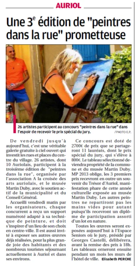 Peintres dans les rues 2022