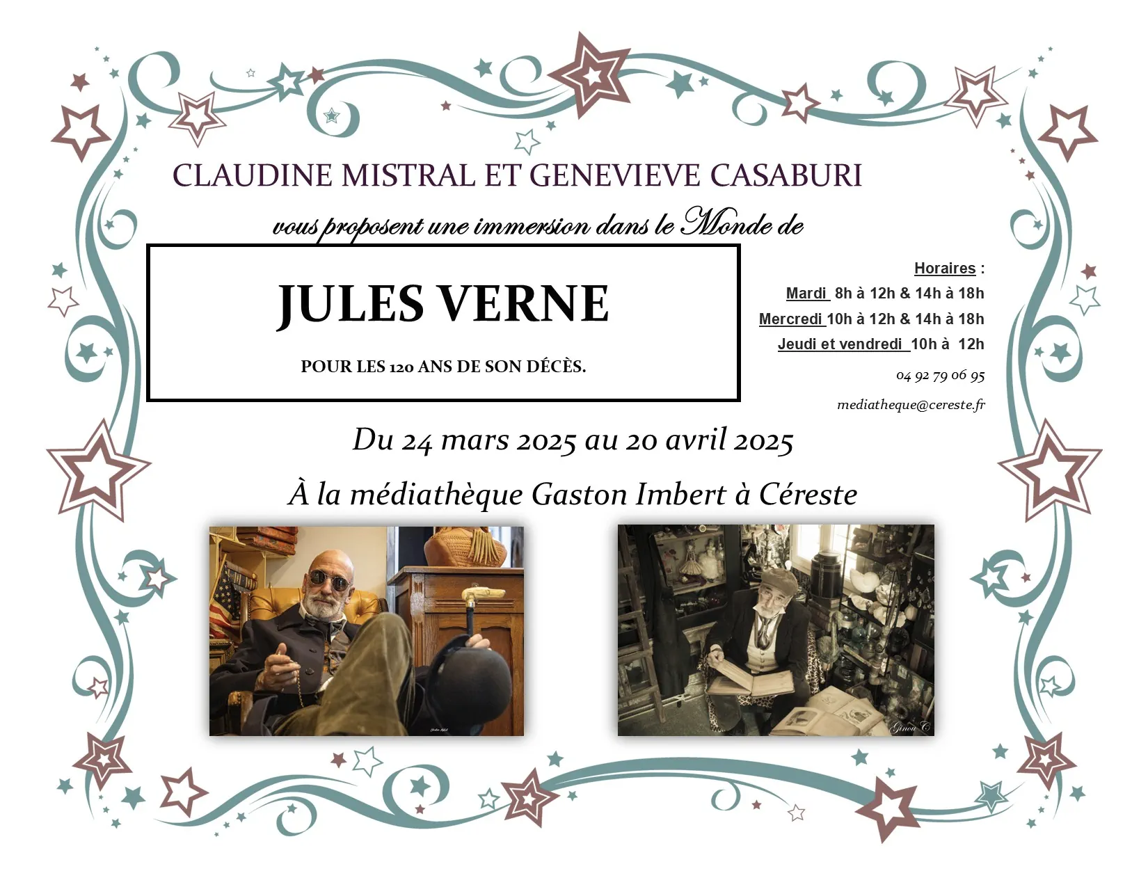 Exposition Jules Verne à Céreste
